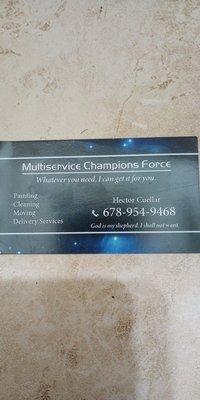 Multiservice Champions Force