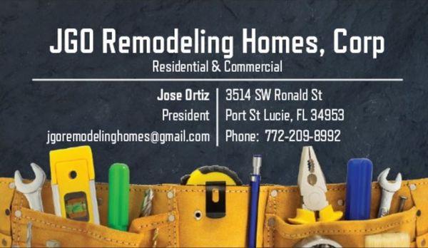 JGO Remodeling Homes