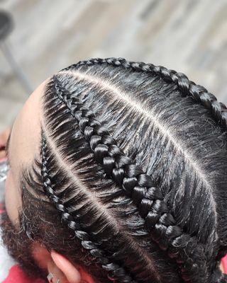 Men braids
