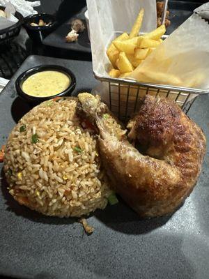 MONSTRITO (1/4 POLLO A LA BRASA CHAUFA)