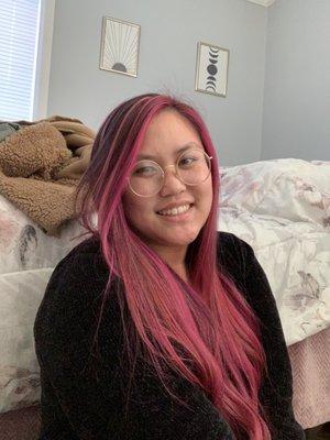 Front view :) hair by Loufel :))