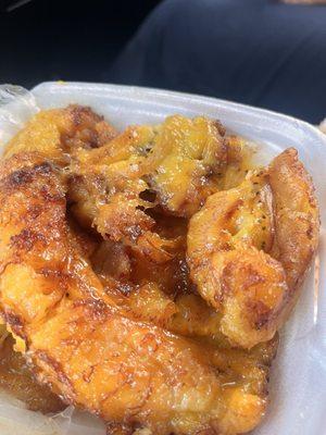 Plantain was soggy and Mushy