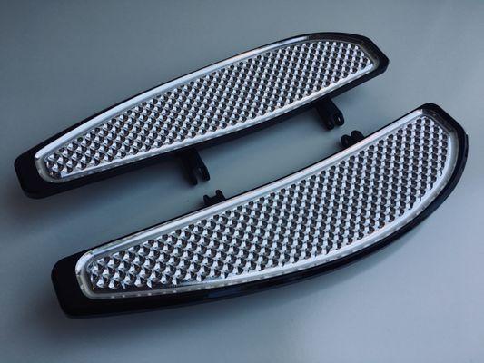 Gloss Black & Chrome Waffle Boards