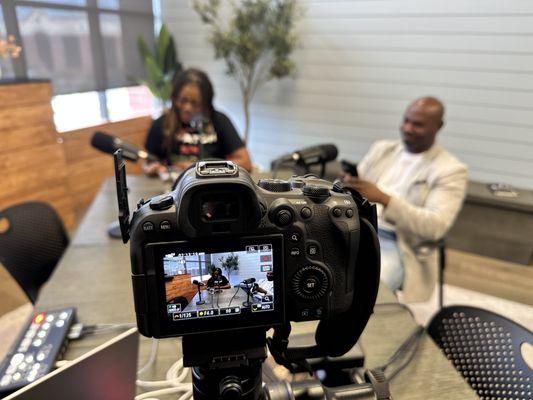 Helping Client Create Content and Podcast Material For Distribution.