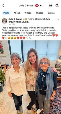 Julie Brown Voice Studio