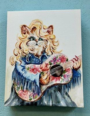 Fun decor all around!