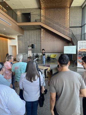 Featured performance by 10-year old artist