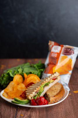 Hammerhand Coffee Liberty, MO
Chipotle Turkey Avocado Melt with BBQ Chips