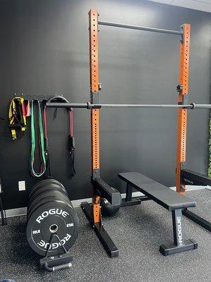Premier Chiropractic and Performance weight room