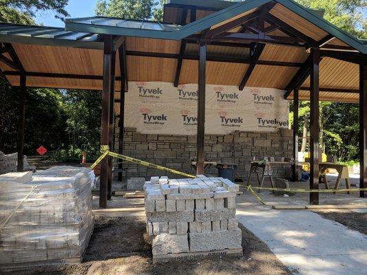 They are building bathrooms