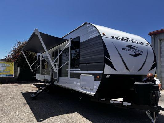 Our new home away from home!