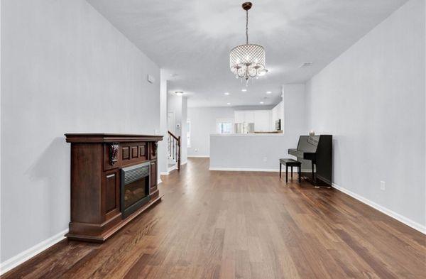 New flooring and paint