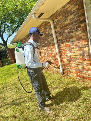 Our quarterly pest control services help keep your home or business free from pests such as insects, rodents, and spiders.