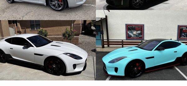 My sons Jaguar Before & After.