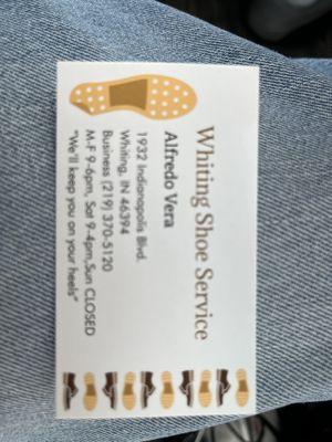 Whiting Shoe Service