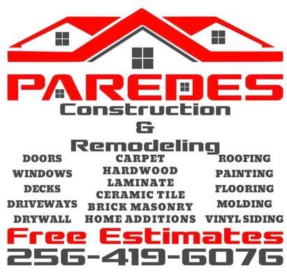 Paredes Construction