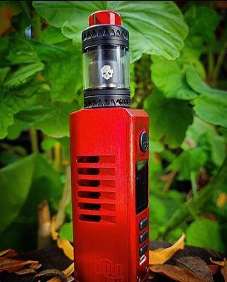 Red smoke in da vape