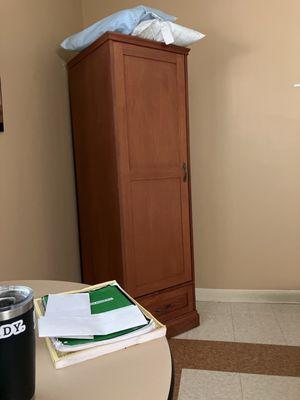 Clothes-rack piece of furniture.