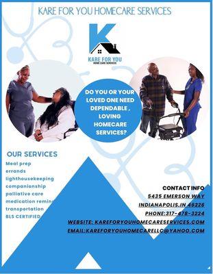 Kare For You Homecare Services