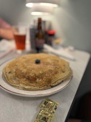 Blueberry pancakes