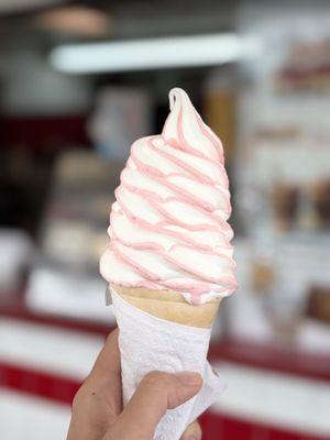 Strawberry ice cream