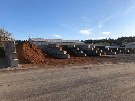 Entrance to our yard