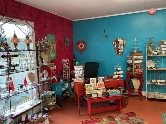 Our checkout space is roomier!