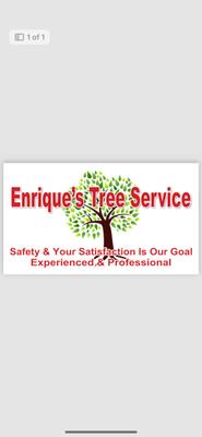 Enrique’s Tree Service