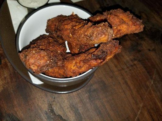 Chicken fingers. Nice portion!