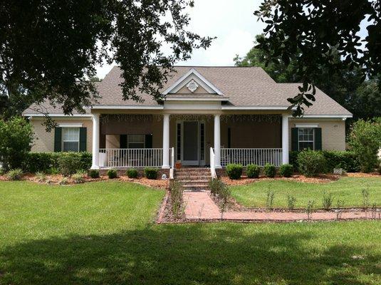 Grace Nursery home and garden section in back of property.