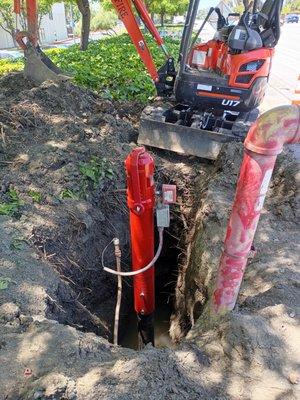 PIV UNDERGROUND REPAIR