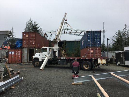 Porta Shop Crane Service