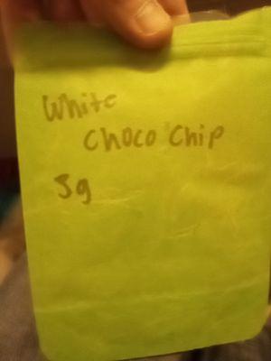 Previous 2 pics are of the White Chocolate chip.