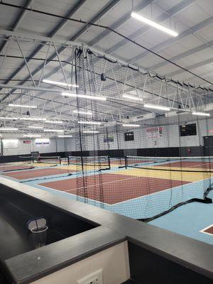 The pickleball courts of Game Changers.
