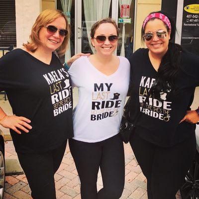 Great girls day with the bride to be and her mama!