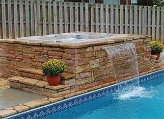 Pool and spa...best of both worlds!