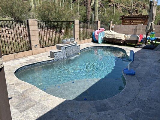 Backyard Pool Plastering Service & Repair