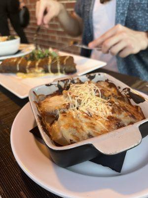 Creamy scalloped potatoes