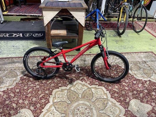 Restored Gary Fisher vintage kids bike.