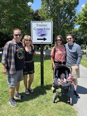 Halifax, Nova Scotia gravesite for the Titanic