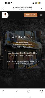 Maxi Express Hair Braiding