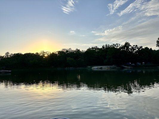 Stunning Lake on the property