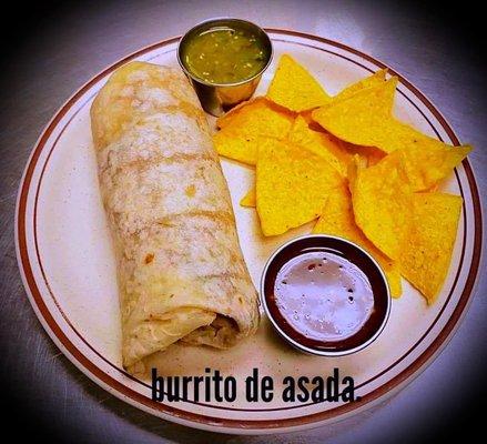El Steak Burrito