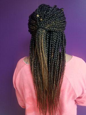 Box braids.