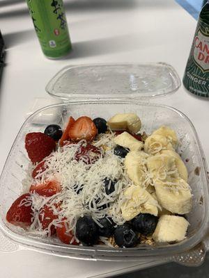 $12.something for acai bowl! Filling, yummy, and quick and reasonable!