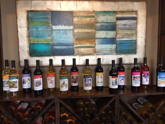 Cutest labels. Read them.