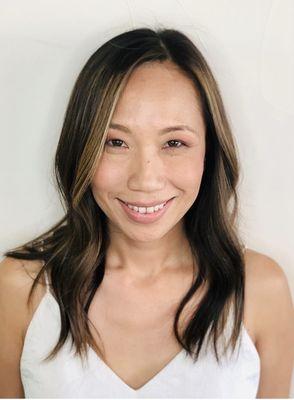 Medium length long layers.