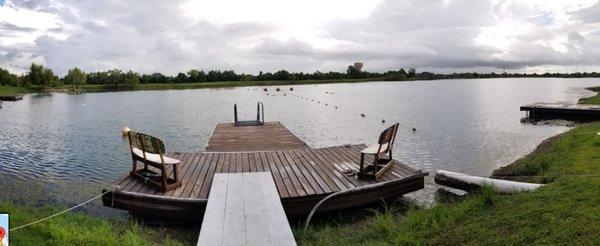 Main platform @ Lake Longhorn
