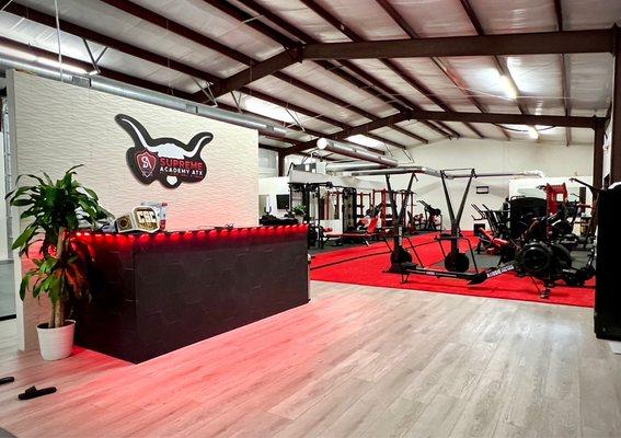 BJJ/Judo classes & full gym all under one roof.