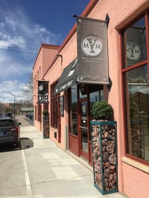 Make Your Mark Engraving.
Located at On The Rocks Jewelry.